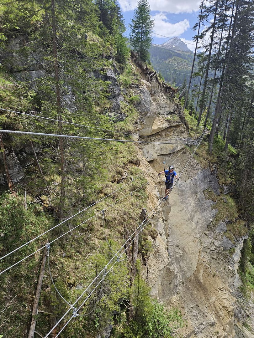 Riederklamm (Klettersteig) Riederklamm Klettersteig 11
