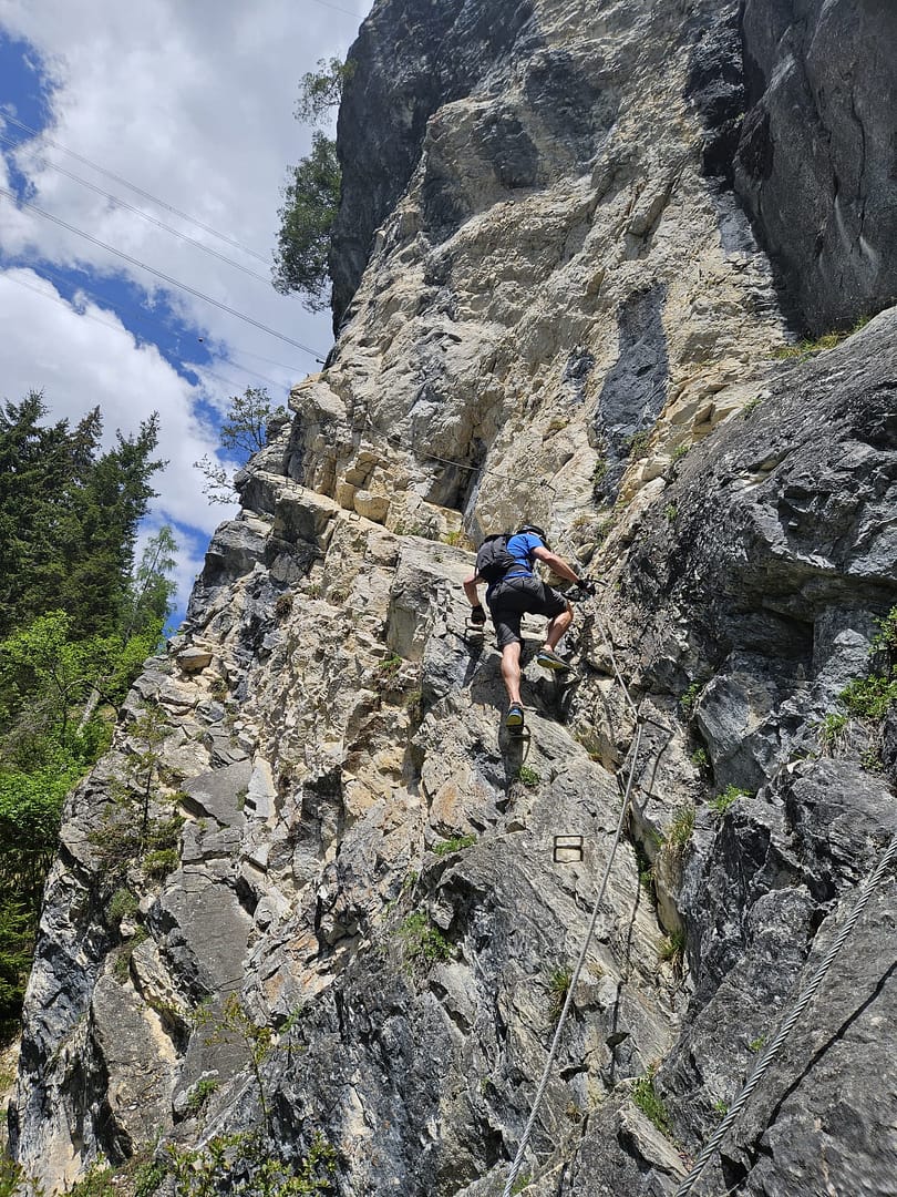 Riederklamm (Klettersteig) Riederklamm Klettersteig 2