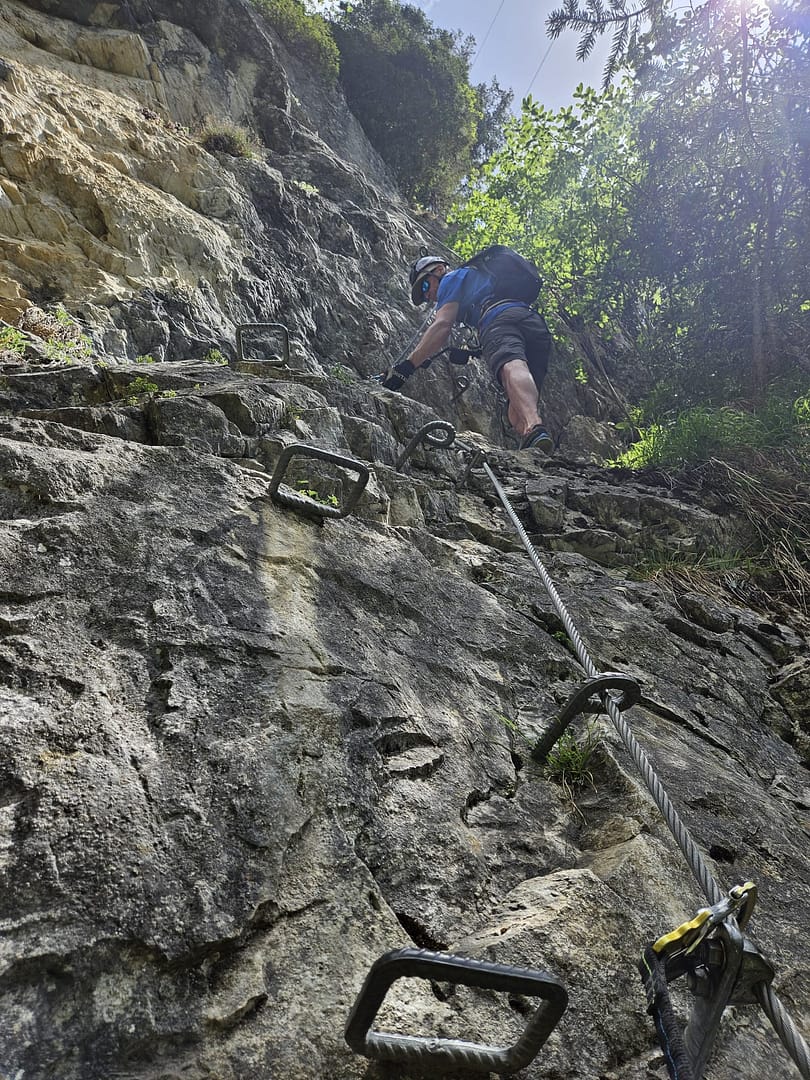 Riederklamm (Klettersteig) Riederklamm Klettersteig 3