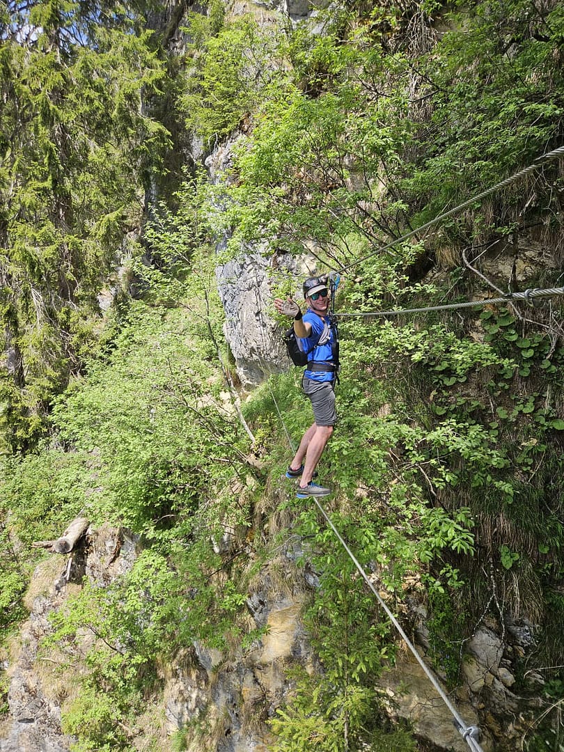 Riederklamm (Klettersteig) Riederklamm Klettersteig 4