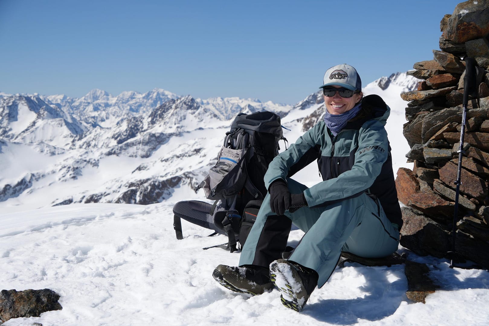 Hochvernaglwand 3.433 m & Mittlere Hintereisspitze 3.450 m (Skihochtour) Hochvernaglwand 3.433 m Mittlere Hintereisspitze 3.450 m Skihochtour1 7 scaled